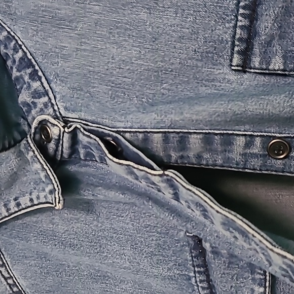 BENCH RARE Denim Jacket/Overcoat - Picture 3 of 8